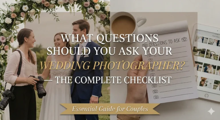 Wedding Photography Questions